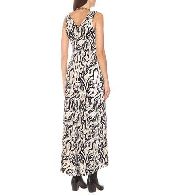 Robe midi imprimée | Rabanne