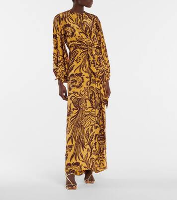 Maxikleid Traditional Landscape | Johanna Ortiz