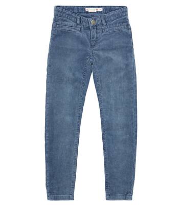 Twiggy slim cotton corduroy pants | Bonpoint