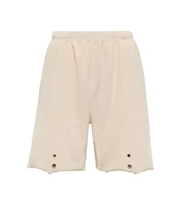 Shorts Snap Front aus Samt | Les Tien