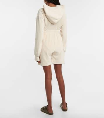 Shorts Snap Front aus Samt | Les Tien