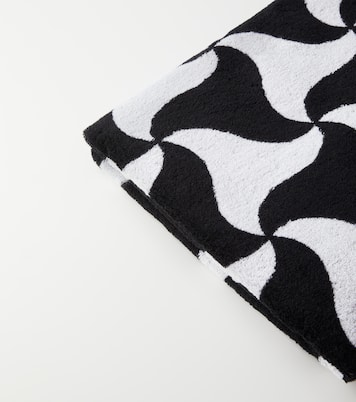 Printed cotton beach towel | Bottega Veneta