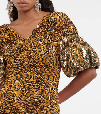 Robe imprimée à ornements | Rabanne