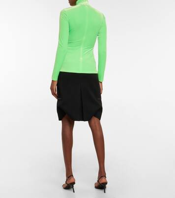 Rollkragentop aus Jersey | Victoria Beckham