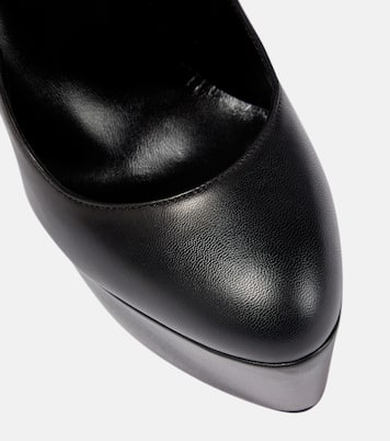 Escarpins Dolly 160 à plateau en cuir | Christian Louboutin