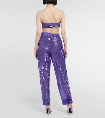 Weite Hose Sorraia mit Pailletten | Blazé Milano