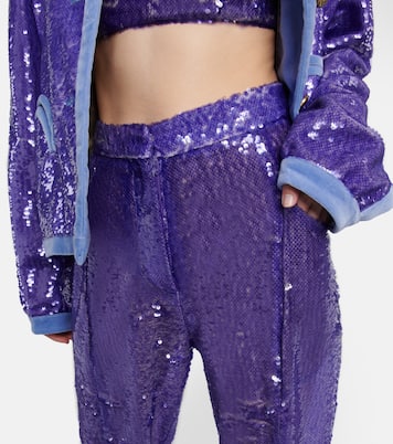 Weite Hose Sorraia mit Pailletten | Blazé Milano