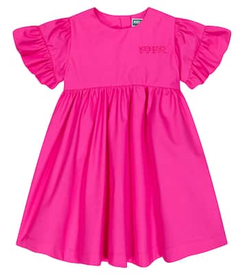 Logo cotton dress | Kenzo Kids