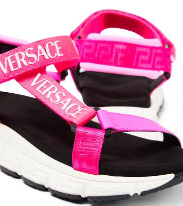 Logo Trigreca sandals | Versace Kids