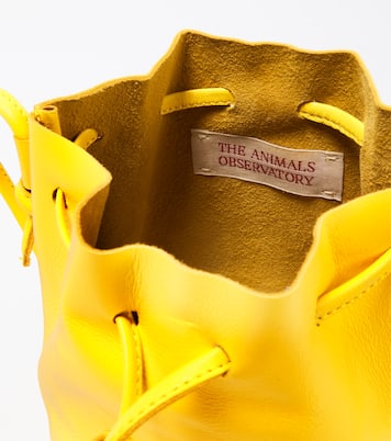 Sac seau en cuir | The Animals Observatory