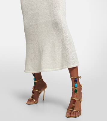 Sandalen Shanti aus Leder | Gianvito Rossi