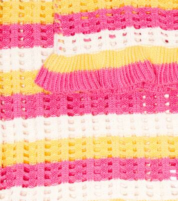 Striped crochet top and skirt | Monnalisa