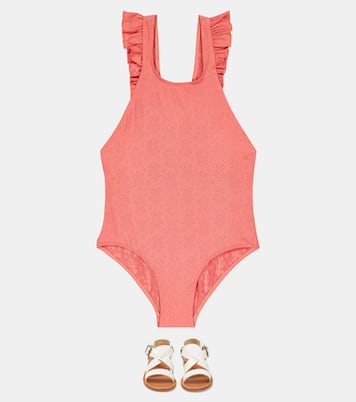 Broderie anglaise swimsuit | Tartine et Chocolat