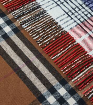 Burberry Check wool and cashmere throw | Burberry