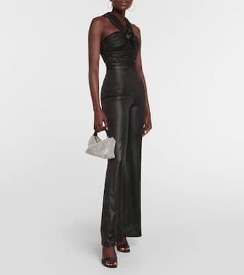 Off-shoulder jersey jumpsuit | Rotate