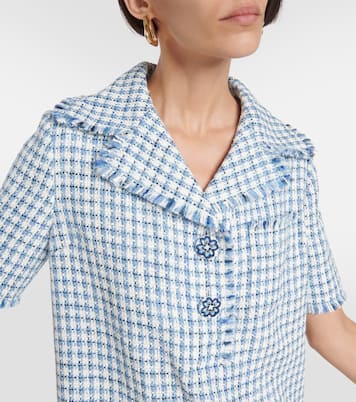 Robe en laine et coton mélangés à carreaux | Etro