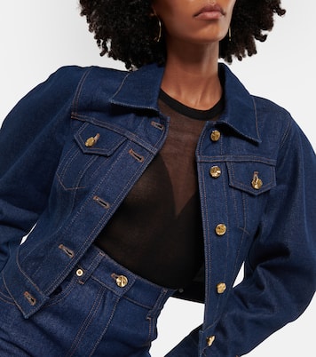 Cropped-Jeansjacke | Nina Ricci