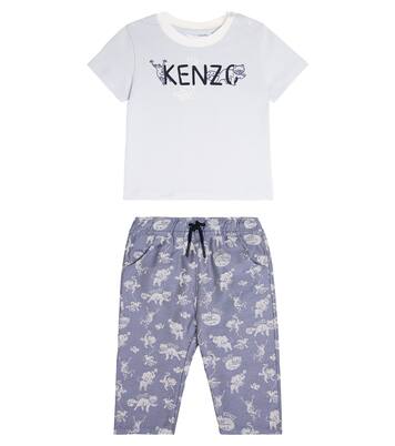 Baby Set aus T-Shirt und Hose | Kenzo Kids