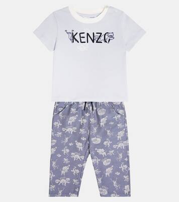 Baby Set aus T-Shirt und Hose | Kenzo Kids