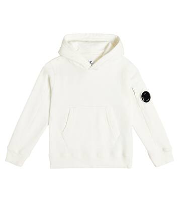 Lens cotton jersey hoodie | C.P. Company Kids