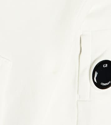 Lens cotton jersey hoodie | C.P. Company Kids