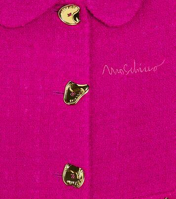 Veste en laine mélangée | Moschino Kids