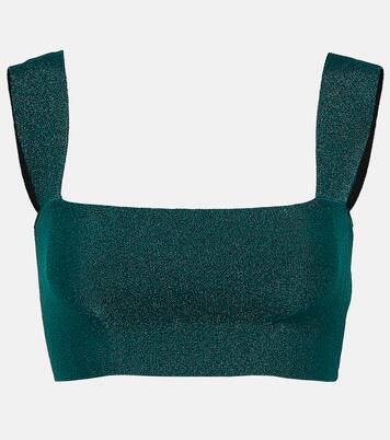Cropped-Top aus Strick | Victoria Beckham