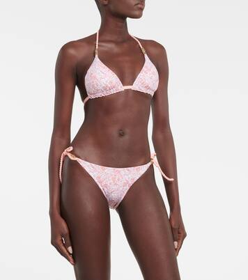 Culotte de bikini triangle Muskmelon Bay | Heidi Klein