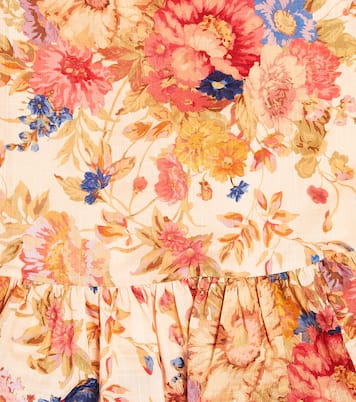 August floral cotton dress | Zimmermann Kids