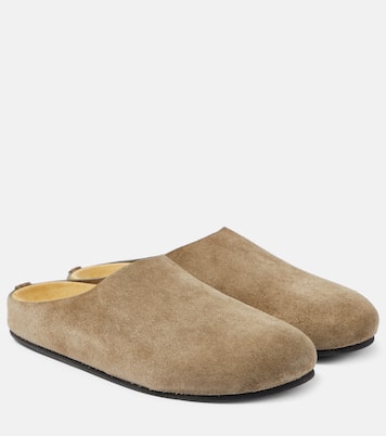 Slippers Hugo aus Veloursleder | The Row