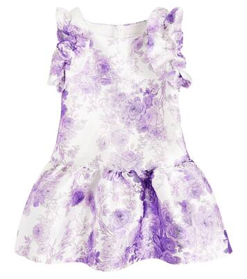 Ruffled floral dress | Monnalisa