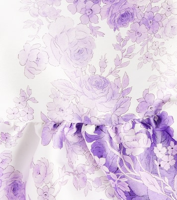 Ruffled floral dress | Monnalisa