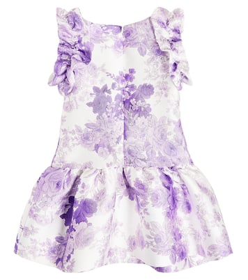 Ruffled floral dress | Monnalisa