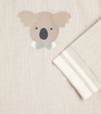 Bestickter Blazer Quirijin aus Leinen | Donsje