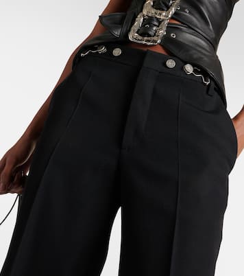 Gerade Hose aus Wolle | Jean Paul Gaultier