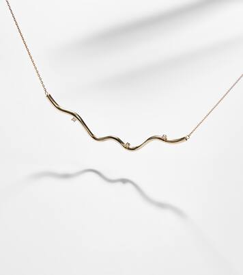 Harbor Lights 10kt gold necklace with diamonds | Stone and Strand