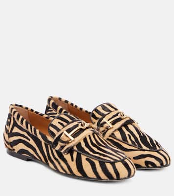 Loafers T Ring aus Kalbshaar | Tod's