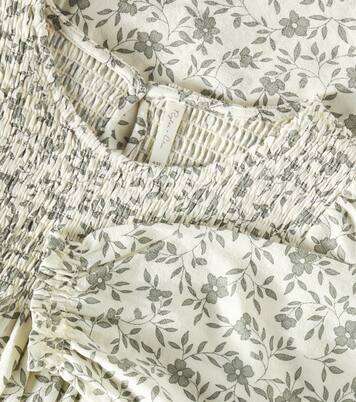 Capri floral linen-blend dress | Rylee + Cru