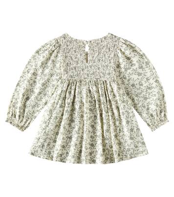 Capri floral linen-blend dress | Rylee + Cru