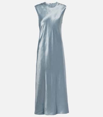Robe midi en satin | Vince