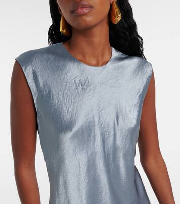 Robe midi en satin | Vince