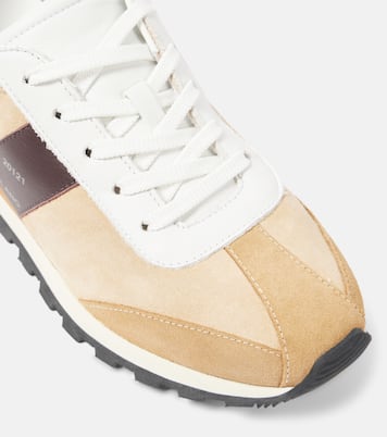Sneakers aus Veloursleder mit Leder | Hogan