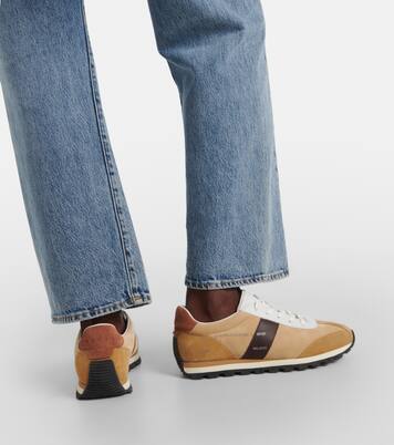 Sneakers aus Veloursleder mit Leder | Hogan