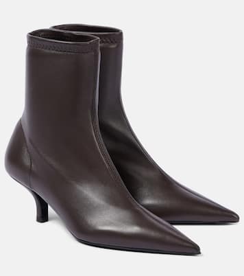 Leather sock boots | Toteme