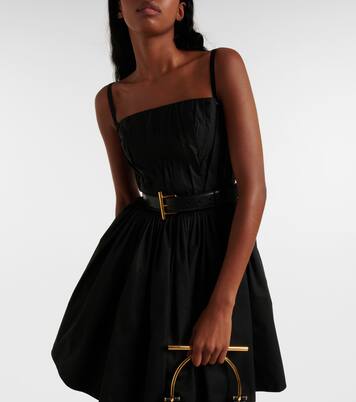 T-Bar Hip leather belt | McQueen