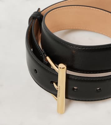 T-Bar Hip leather belt | McQueen