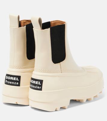 X Sorel Chelsea Boots Caribou aus Leder | Proenza Schouler