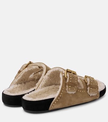Sandalen Lennyo aus Veloursleder | Isabel Marant