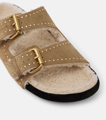 Sandalen Lennyo aus Veloursleder | Isabel Marant