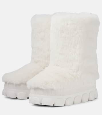 Fun faux fur snow boots | Goldbergh